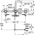 Смеситель для раковины Grohe Essence New 20296001 хром