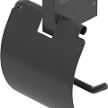 Держатель туалетной бумаги Cezares Slider SLIDER-PH-NOP черный матовый
