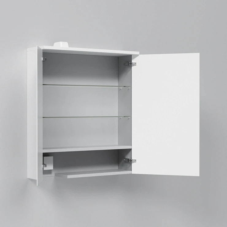 Зеркало-шкаф AM.PM Spirit 2.0 M70AMCR0601WG белый глянец