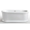 Акриловая ванна AZARIO TOUR 180x90x60 с сифоном TOU18090 белая глянцевая
