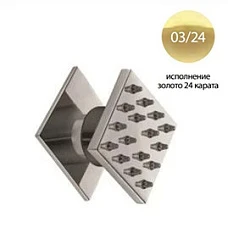 Душевая форсунка Cezares CZR-Z-FR-50/60-03 золото