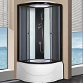 Душевая кабина Golden Frog 100х100см K100В профиль черный