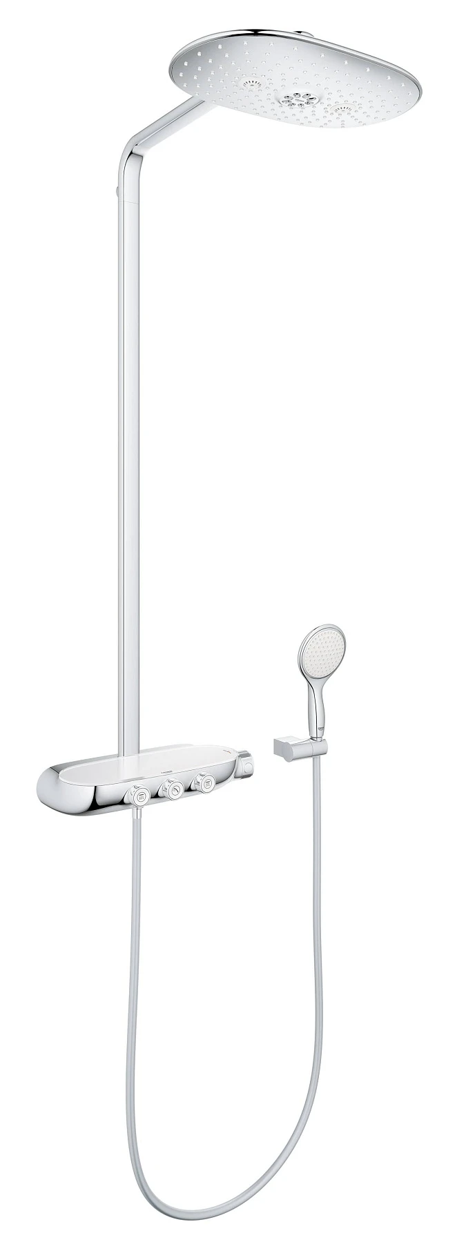 Душевая стойка Grohe Rainshower System SmartControl Duo 360 26250LS0 белая луна