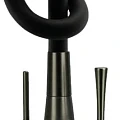 Смеситель для кухни Lemark Comfort LM3075GM черный матовый