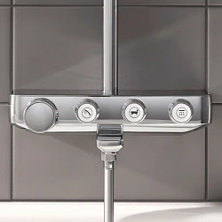 Душевая стойка Grohe Euphoria SmartControl 260 Mono с термостатом 26510000 хром