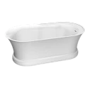 Акриловая ванна BelBagno 168,6x81,3x60,5 BB300 белая глянцевая