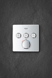 Термостатический смеситель Grohe Grohtherm SmartControl 29126000 для душа, хром