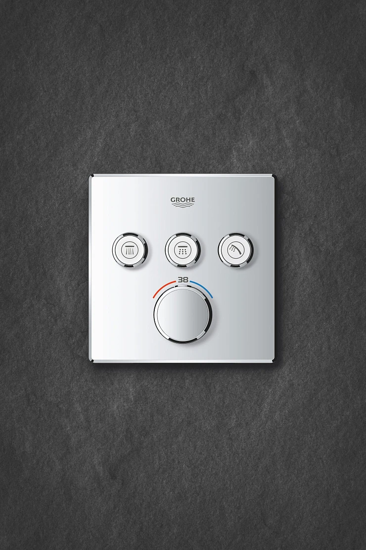 Термостатический смеситель Grohe Grohtherm SmartControl 29126000 для душа, хром