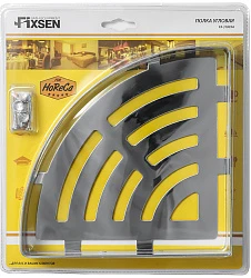 Полка Fixsen Hotel FX-31003A угловая, хром