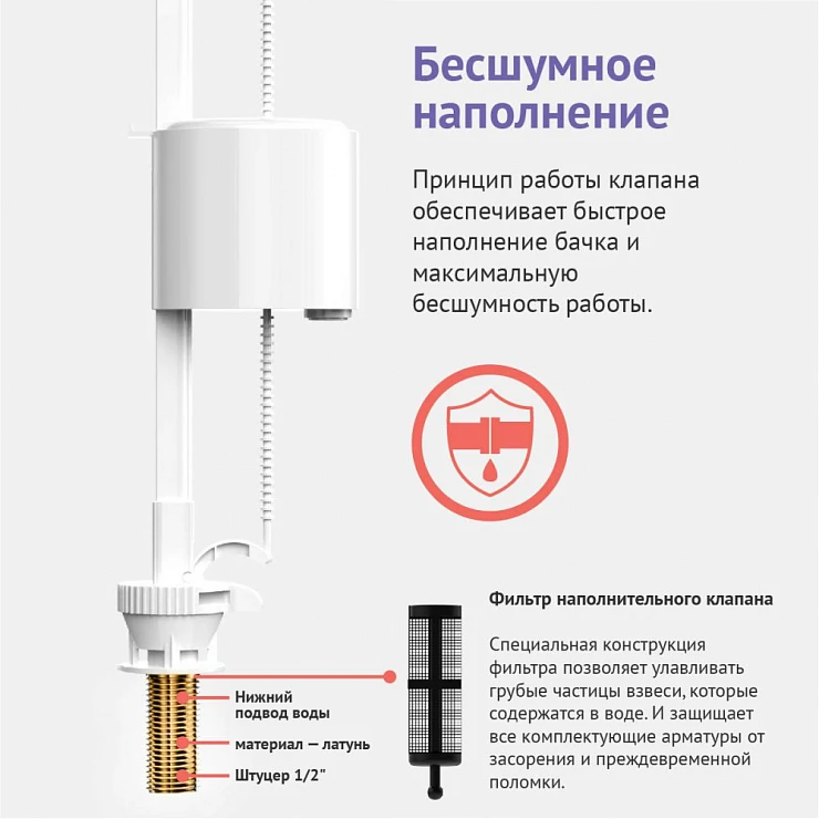 Комплект арматуры BERGES Eko 030521