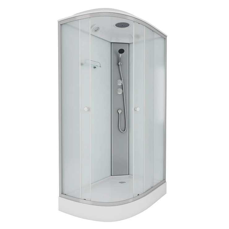 Душевая кабина Niagara 120х80см NG-4312 R профиль хром