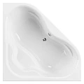 Акриловая ванна Cezares 140x140x41 угловая PLITVICE-140-140-41 белая глянцевая
