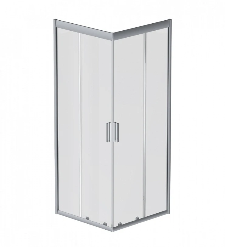 Душевой уголок AM.PM Gem 90x90см W90G-403-090MT профиль хром, стекло прозрачное