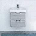 Тумба с раковиной Aquaton Сильва 60 дуб фьорд