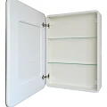 Зеркало-шкаф Art&Max Platino 60 AM-Pla-600-800-1D-L-DS-F с подсветкой, белый