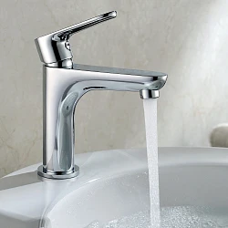 Смеситель для раковины Wasserkraft Leine 3504 хром