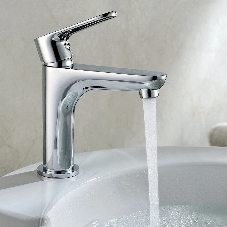 Смеситель для раковины Wasserkraft Leine 3504 хром