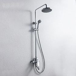 Душевая стойка Bravat Eco F6111147C-A-RUS хром