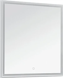 Зеркало Aquanet Nova Lite 75 242271 с подсветкой, белый глянец