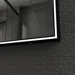 Зеркало Esbano ESMR3803TDB черное матовое