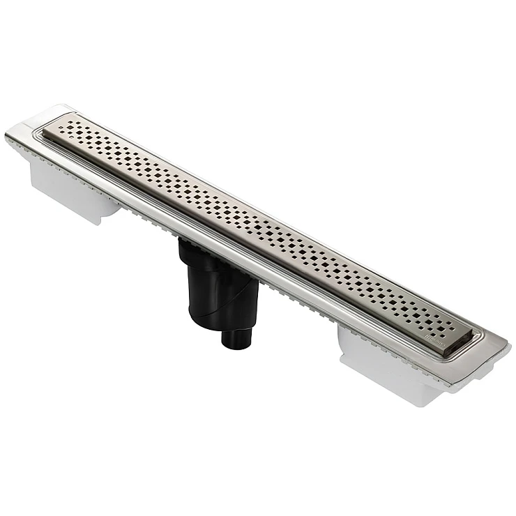 Душевой лоток Berges C1 Brise 80 090033 хром матовый