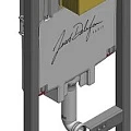 Комплект Jacob Delafon Patio E21740RU-00 кнопка хром