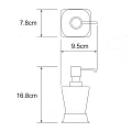Дозатор Wasserkraft Amper K-5499 хром