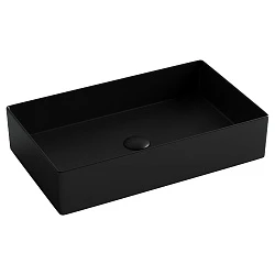 Раковина накладная Ceramica Nova Element CN6070MB черная матовая
