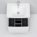Тумба с раковиной AM.PM Like 65 напольная, белый глянец Тумба с раковиной AM.PM Like 65 напольная, белый глянец