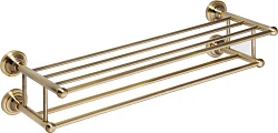 Полка Bemeta Retro 144102257 для полотенец, бронза