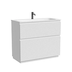 Тумба под раковину Sancos Folk Floor 100 FL100FW напольная, Bianco