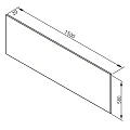 Экран BERGES 150см 051001 белый