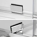 Душевой уголок Wasserkraft Berkel 120x80см 48P06 профиль хром, стекло прозрачное