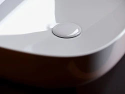 Раковина накладная Ceramica Nova Element CN5030 белая глянцевая