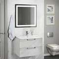 Зеркало Comforty Квадрат 75 00004140521CF с подсветкой и сенсором