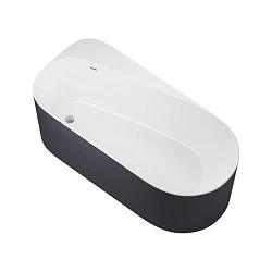 Акриловая ванна Allen Brau Priority 170x80 2.31001.21/AM антрацит