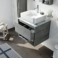 Мебель для ванной STWORKI Карлстад 60 дуб рошелье, монте тиберио
