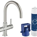 Смеситель для кухни Grohe Blue Pure 33249DC1 хром