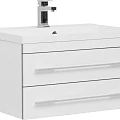 Тумба с раковиной Aquanet Верона 75 287672 белая