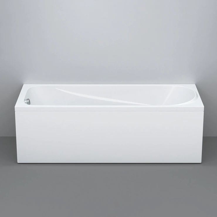 Акриловая ванна AM.PM Sense 170x70 W75A-170-070W-KL белая глянцевая