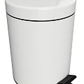 Ведро для мусора Bemeta White 104315014 5L белое глянец
