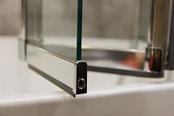 Шторка на ванну Cezares Pratico 120x140см PRATICO-V-5-120/140-C-Cr профиль хром, стекло прозрачное