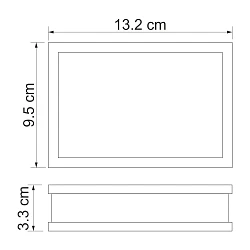 Мыльница Wasserkraft Inn K-4329 бежевая матовая