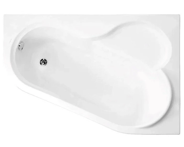 Акриловая ванна Vagnerplast Selena 147x100 VPBA141SEL3PE-04 правая, белая глянцевая