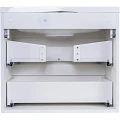 Тумба под раковину Style Line Бергамо мини 60 СС-00002316 антискрейч белый матовый