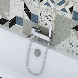 Смеситель для ванны с душем Excellent Pride Chrome&White AREX.4005WH хром
