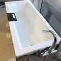 Напольный смеситель для ванны с душем Jacob Delafon Stillness E97344-CP хром