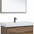 Мебель для ванной Aquanet Nova Lite 100 дуб рустикальный 2 ящика