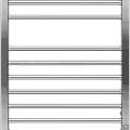 Полотенцесушитель электрический Terminus Сицилия П9 50x70 см 4670078526311 хром