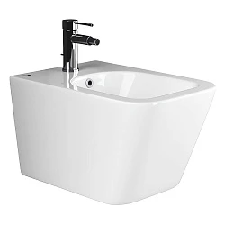 Биде подвесное Ceramica Nova Metric CN3008 белый глянец